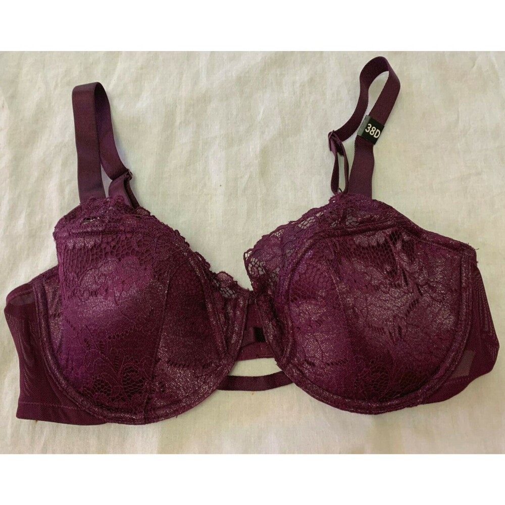 NWT PARAMOUR WOMENS UNDERWIRE BRA SIZE 38D 125067